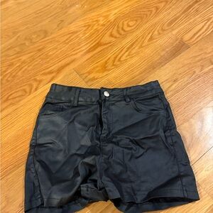 SHEIN High Waist Black Women's Shorts